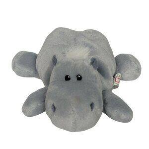 Enesco Nici Grey Hippo Hippopotamus Pink Heart